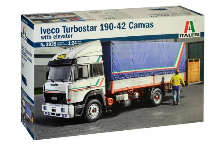 Italeri Iveco Turbostar 190 42 Trk1 24 Model Kit — box art
