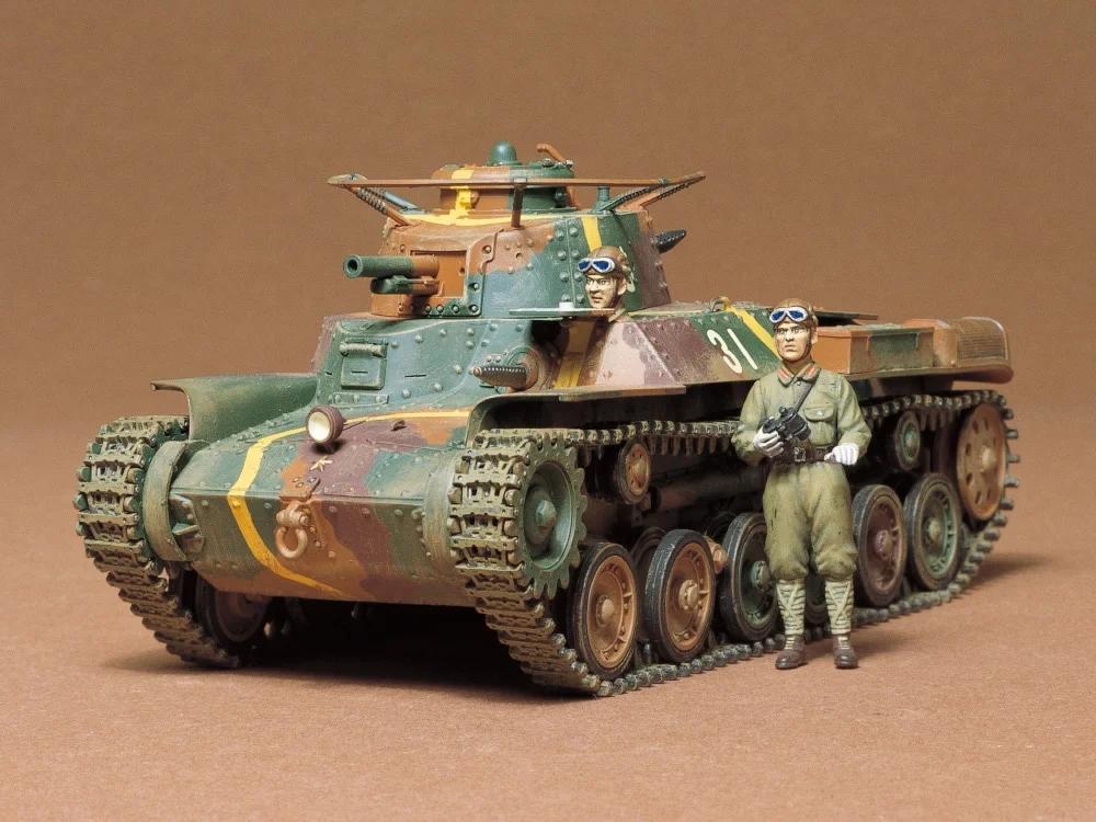 Tamiya 1/35 Japanese Tank 97 Model Kit — official product photo 1
