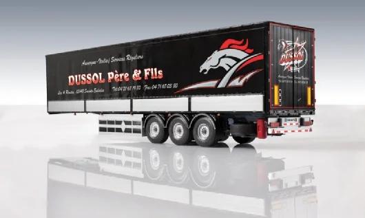 Italeri 1/24 Cargo Trailer Model Kit — box art