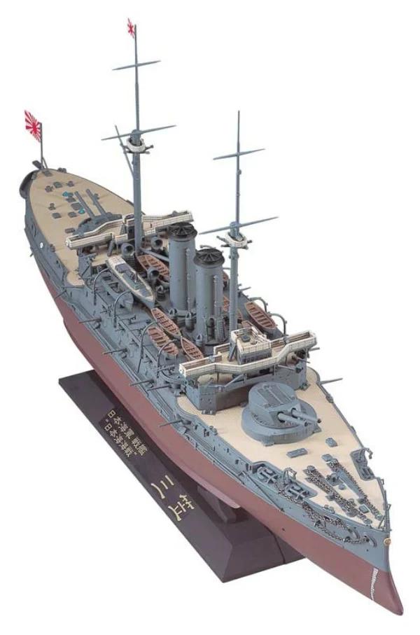 Hasegawa 1/350 Ijn Battleship Mikasa Model Kit — box art