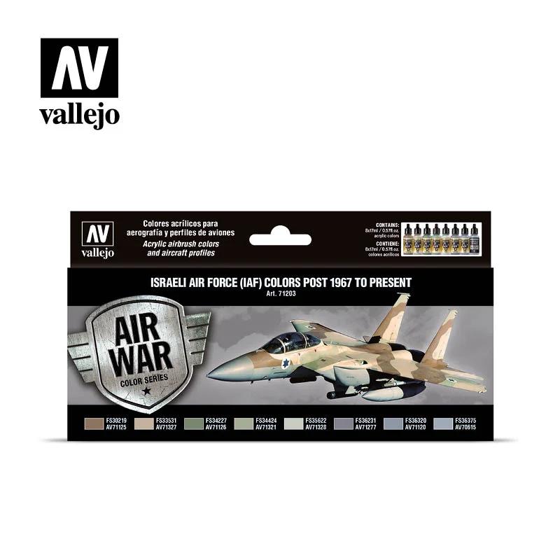 Vallejo Air Iaf 67-present 8 Color Set — product photo