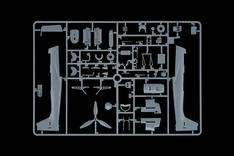 Italeri Ju87b2 R2 Picchiatello Bmbr 48 Model Kit — official product photo 5