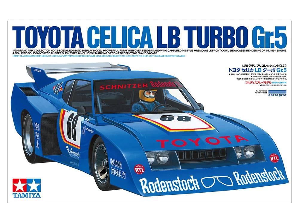Tamiya 1/20 Toyota Celica Lb Turbo Gr 5 Model Kit — official product photo 1