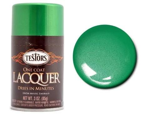 Testors Mystic Emerald Laq Spray 3 11 69