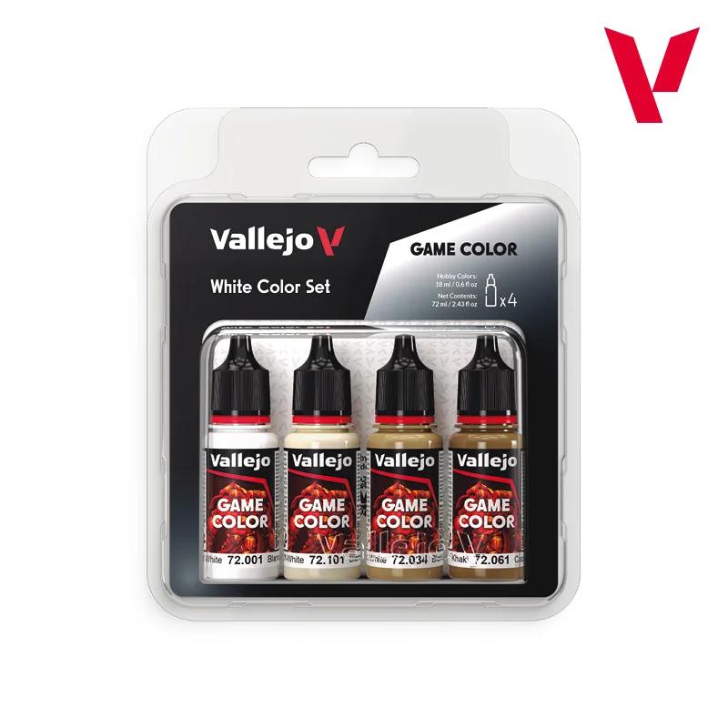 Vallejo Game Color Set White 4pc — product photo