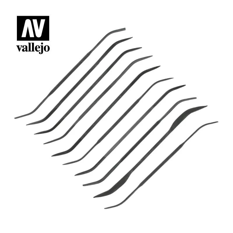 Vallejo Budget Riffler File Set 10pc — product photo
