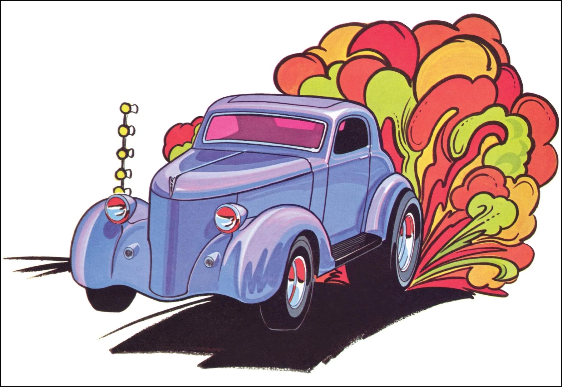 AMT 1/25 1936 Ford Coupe Gasser Model Kit — box art