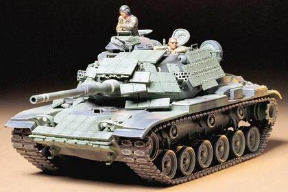Tamiya 1/35 M-60A1 US Marine Model Kit — box art