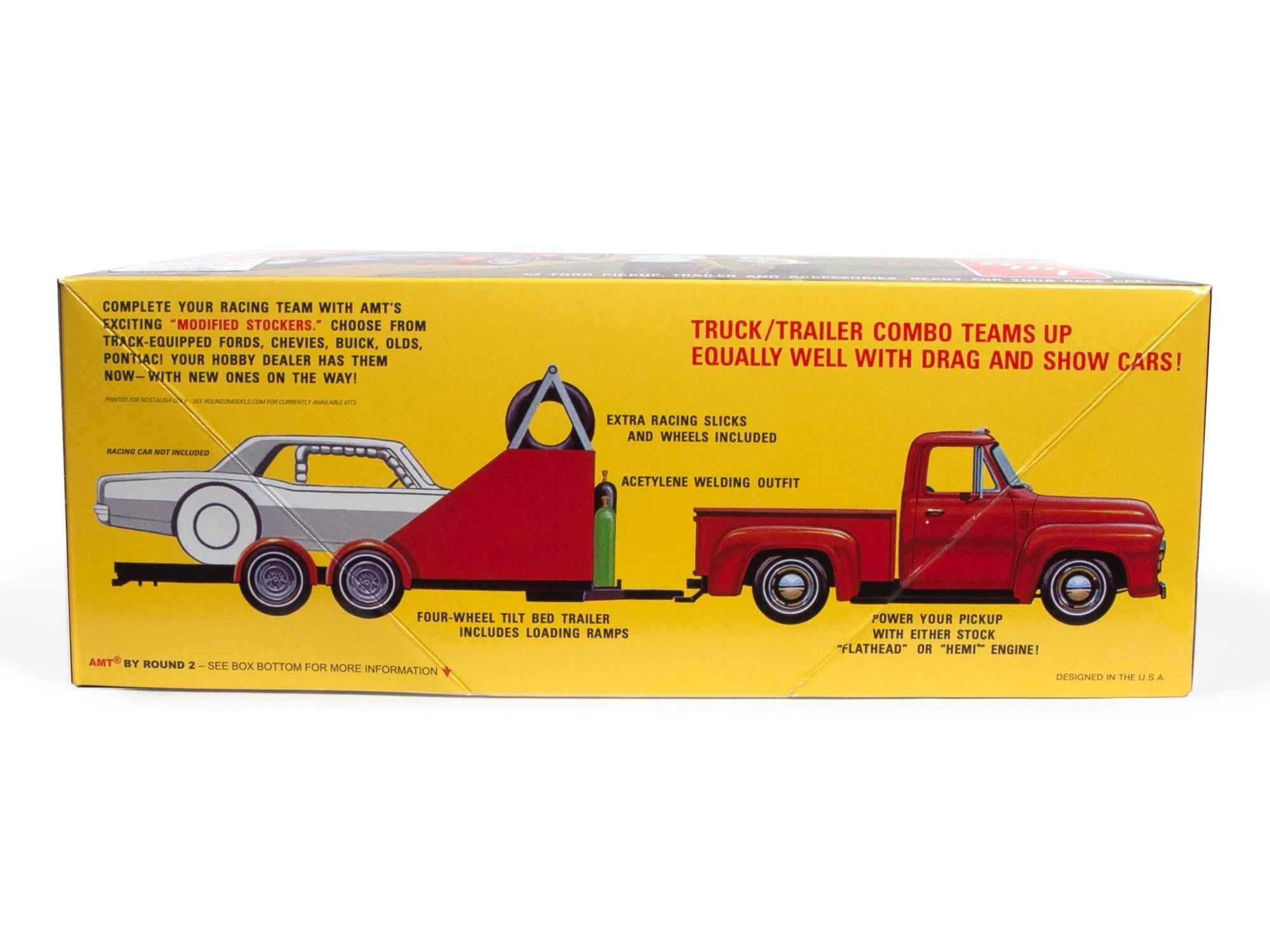 AMT 1/25 53 Ford Pickup Modified Stocked Model Kit — official product photo 3
