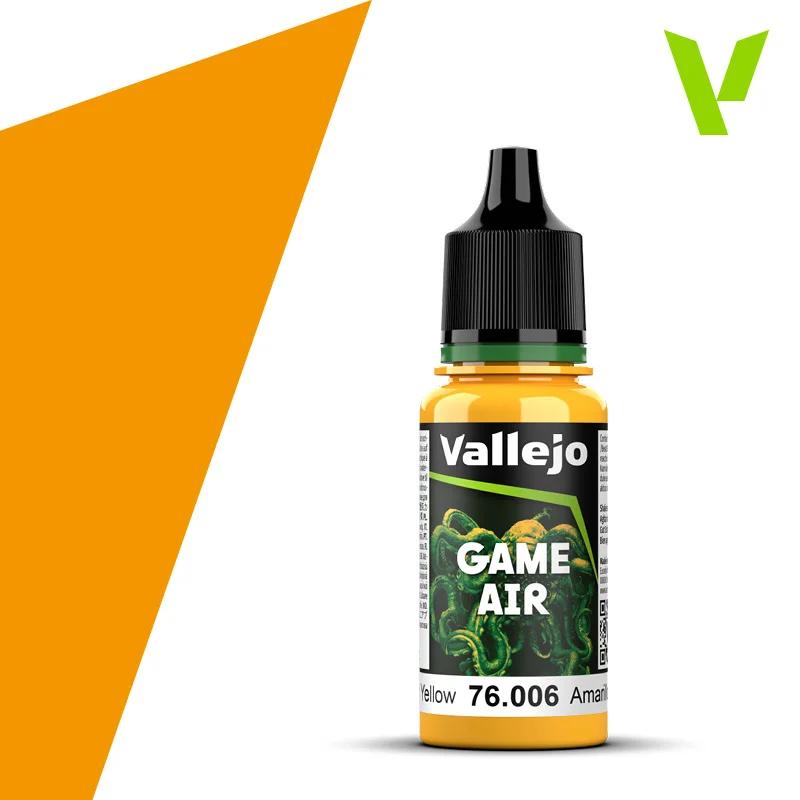 Vallejo Game Air Sun Yellow 6pk