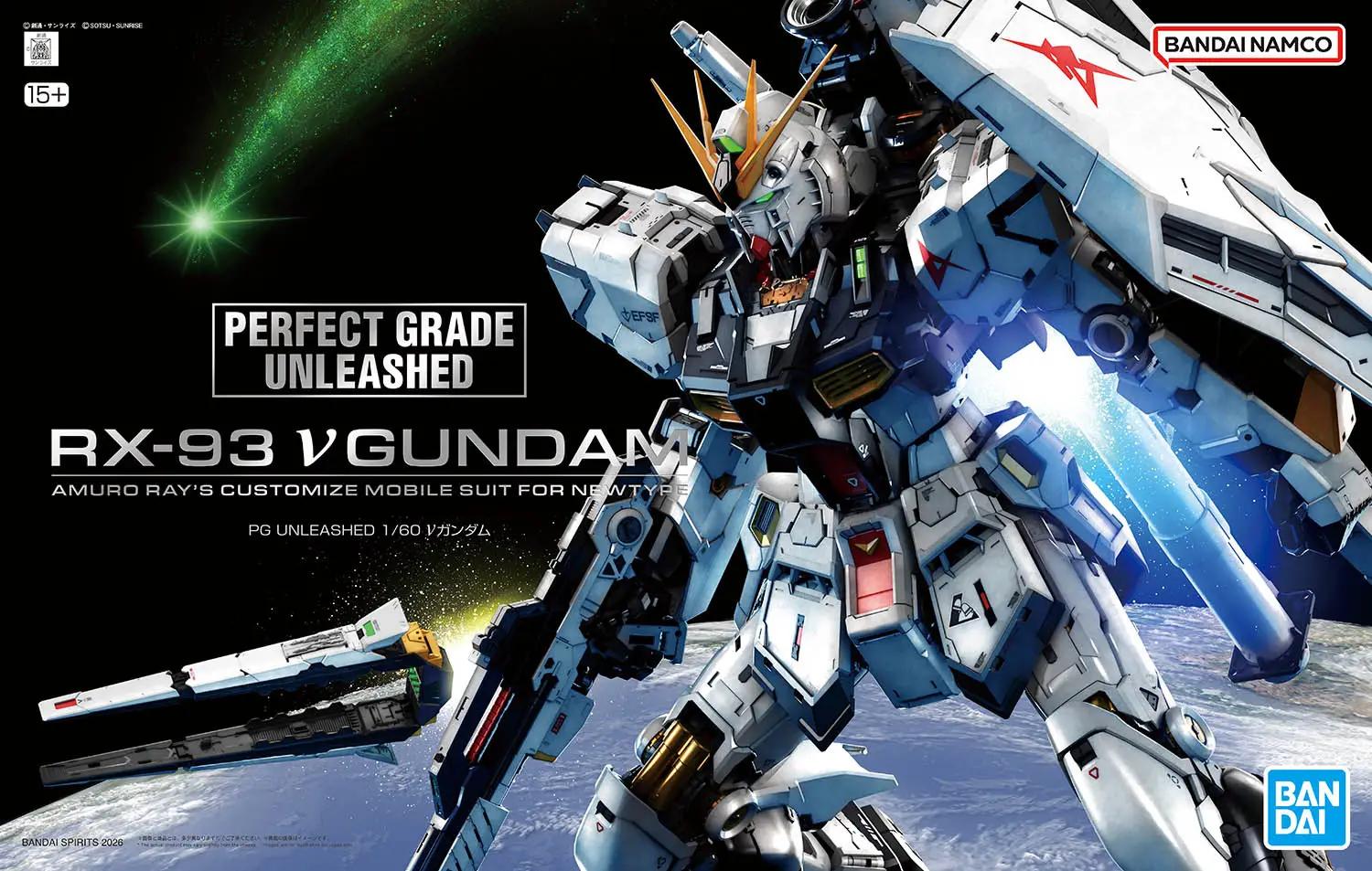 Bandai 1/60 PG RX-93 Vgundam Unleashed Model Kit — product photo 9