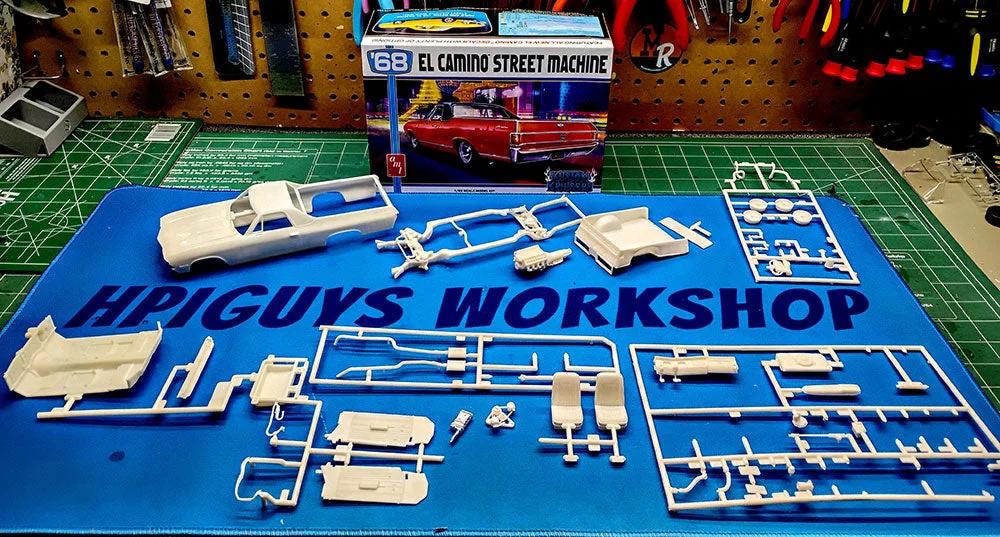 AMT 1/25 68 Chevy El Camino Street Machine Model Kit — official product photo 5