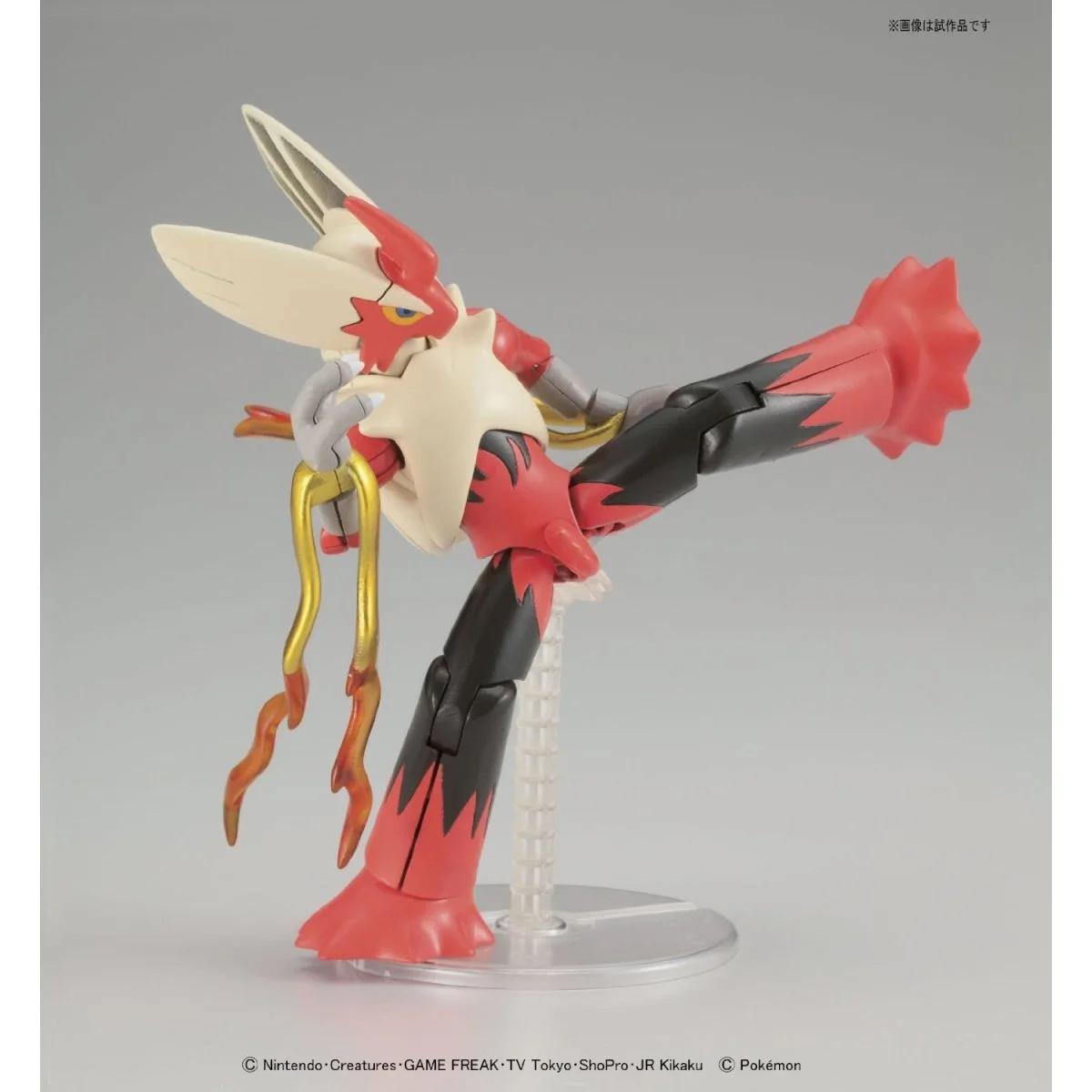Bandai Mega Blaziken Pokemon Model Kit — official product photo 3