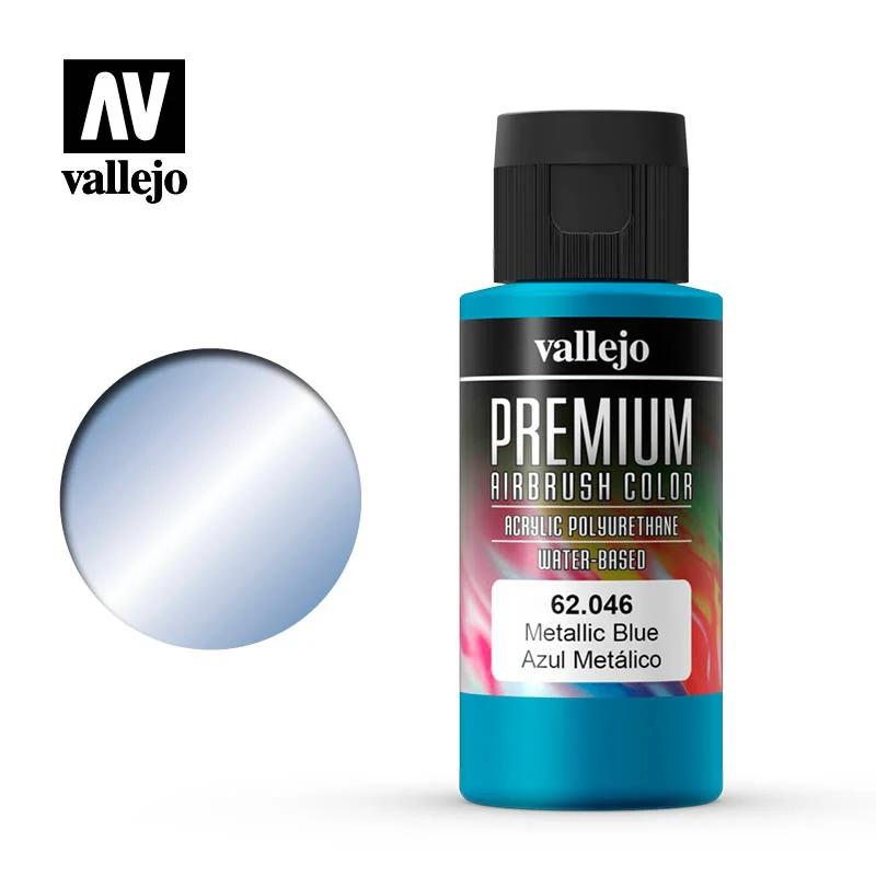 Vallejo Premium Color Metallic Blue 60ml 1pc — product photo