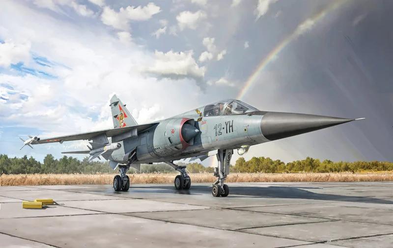 Italeri 1/48 Mirage F 1 C Cr Model Kit — box art