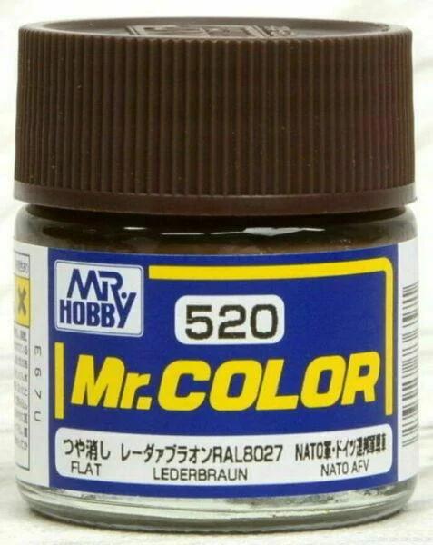 Mr. Color C520 Lederbraun (Flat) 10ml — product photo