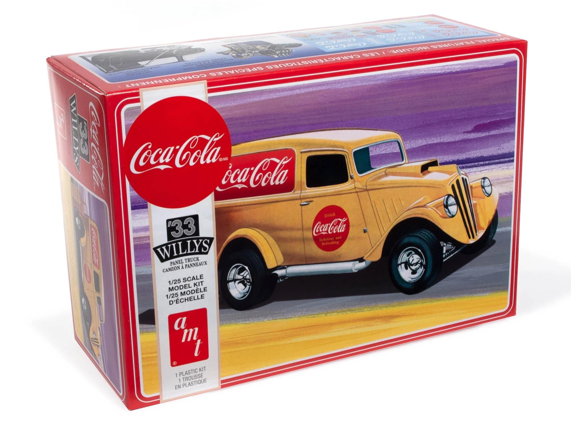 AMT 1/25 33 Willys Panel Coke Model Kit — official product photo 1