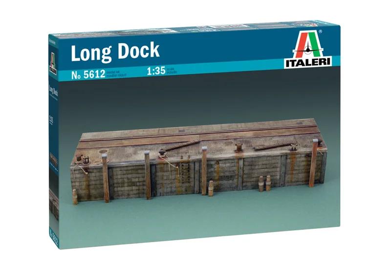 Italeri 1/35 Long Dock Model Kit — official product photo 1