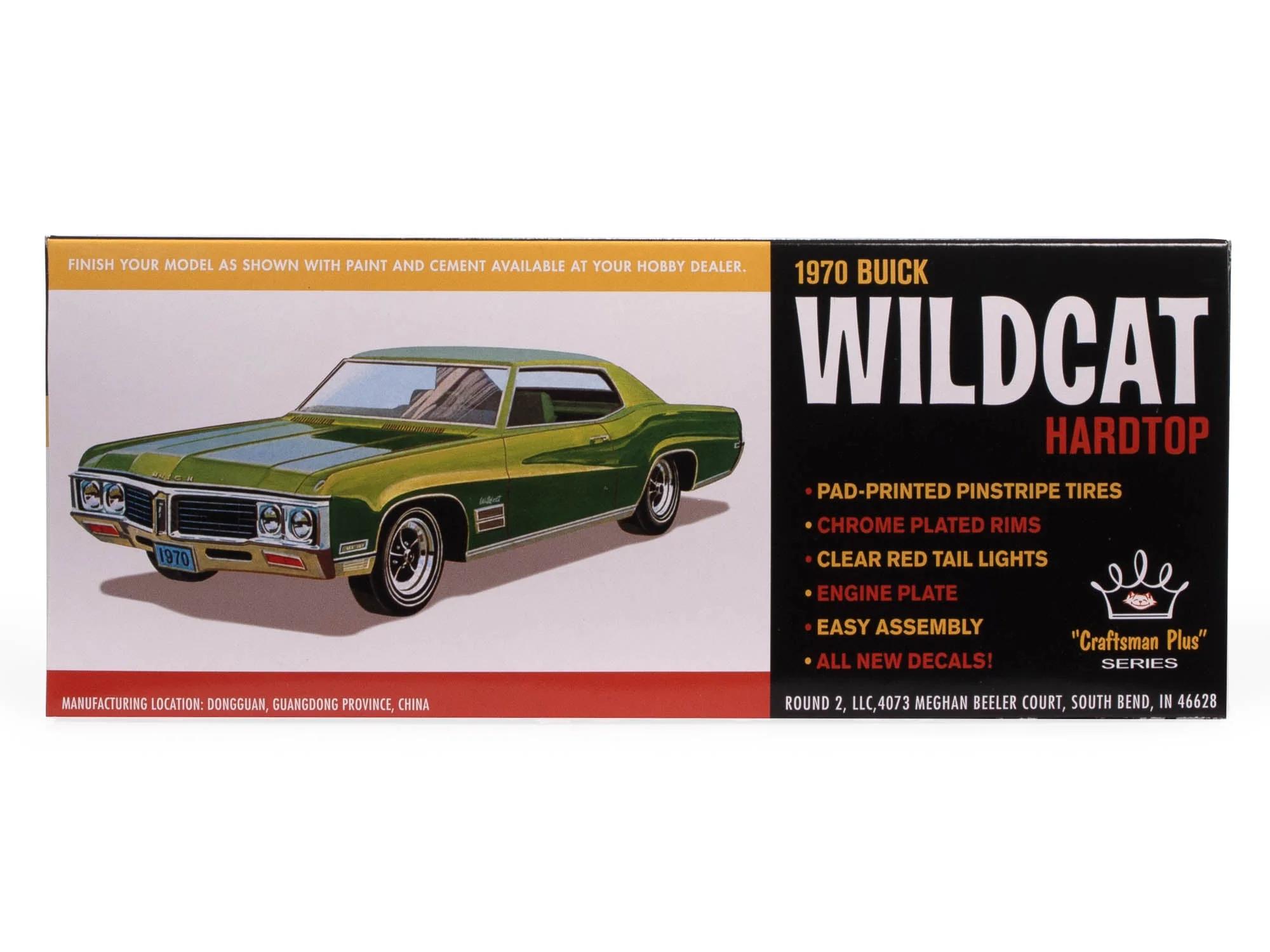 AMT 1/25 70 Buick Wildcat Hardtop Model Kit — official product photo 3