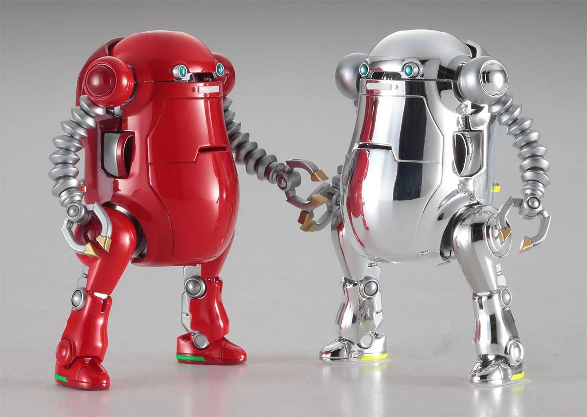 Hasegawa 1/35 Mechatrowego 20 Old Red Silver Model Kit — official product photo 2