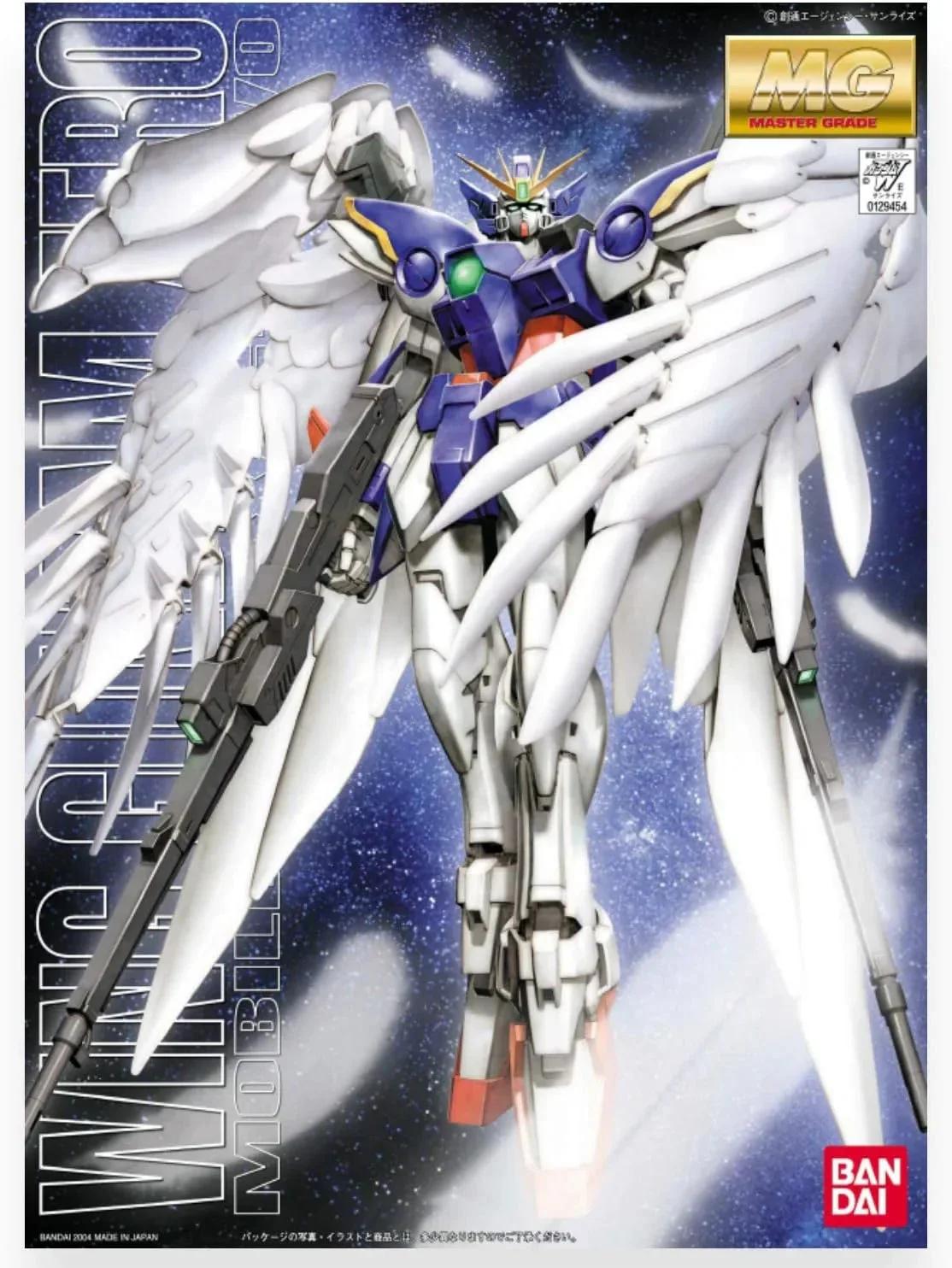 Bandai 1/100 MG Wing Zero Custom EW Model Kit — official product photo 3