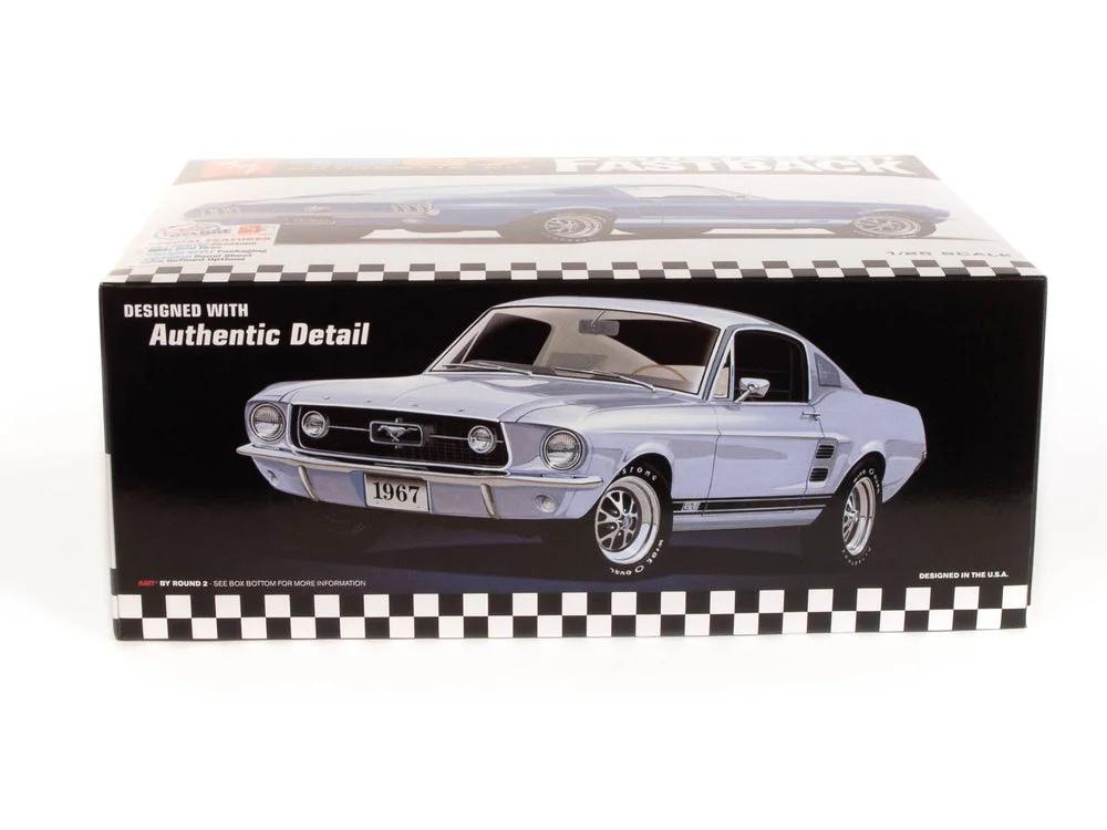 AMT 1/25 67 Ford Mustang Gt Fastback Model Kit — official product photo 3