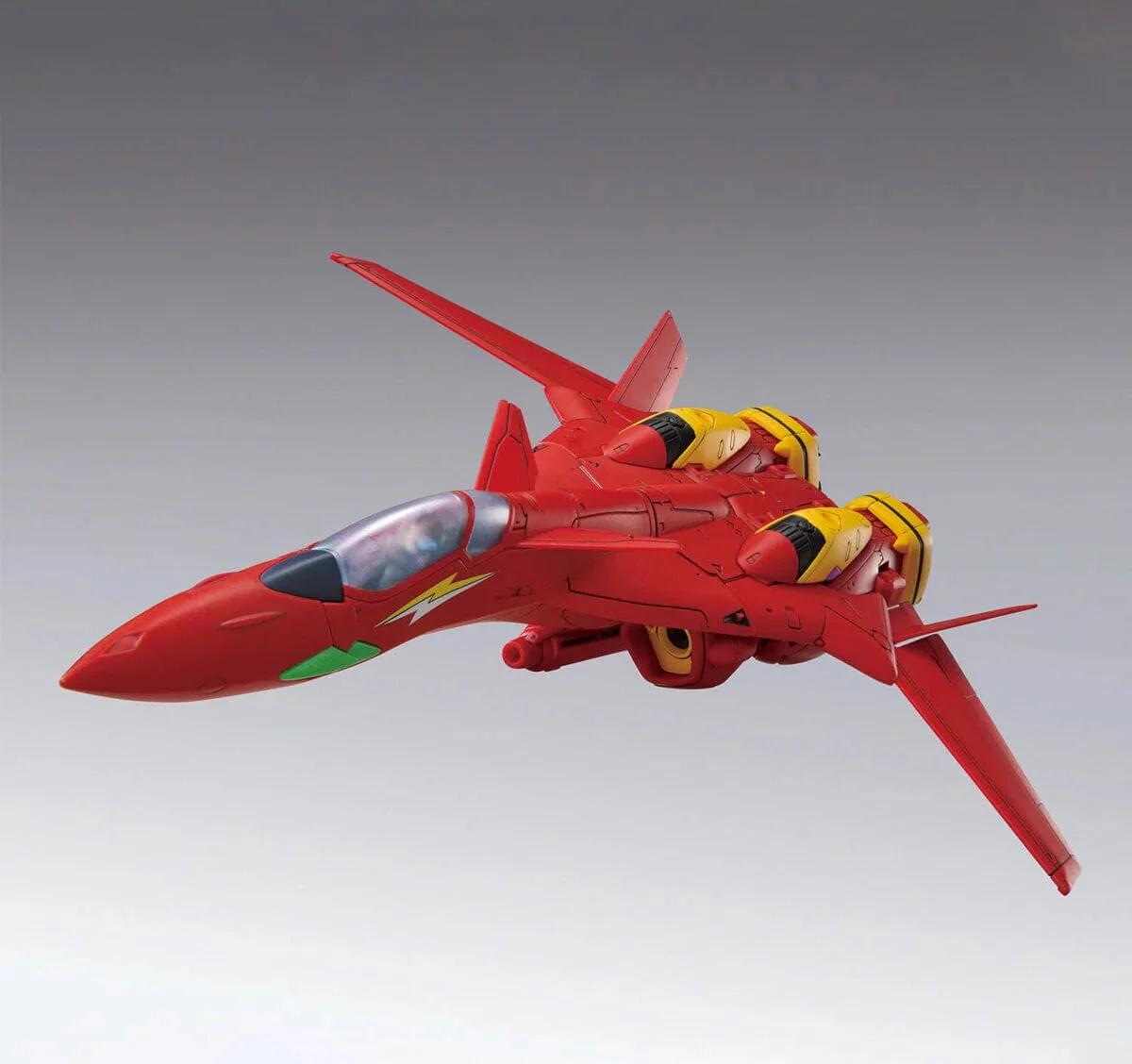 Bandai 1/144 HG VF-19 Custom Fire Valkyre W SD Boostr Model Kit — official product photo 3