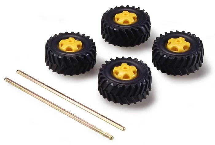 Tamiya Truck Tire Set Model Kit — official product photo 1