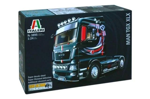 Italeri 1/24 Man Tgx Xlx Model Kit — box art