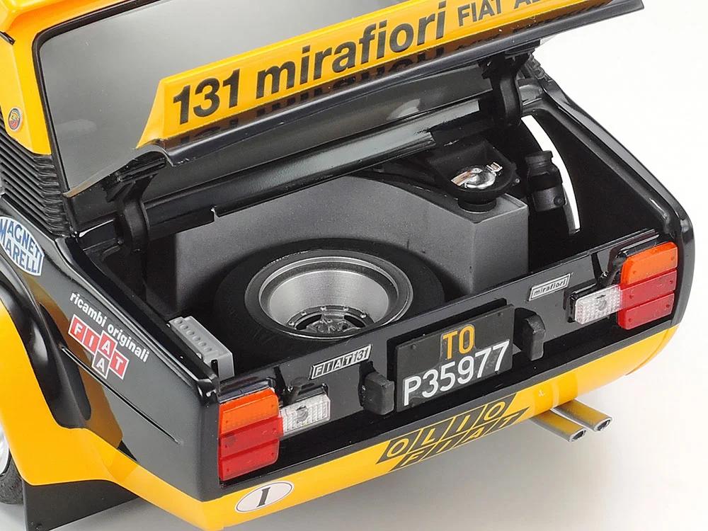 Tamiya 1/20 Fiat 131 Abarth Rally Olio Fiat Model Kit — official product photo 5