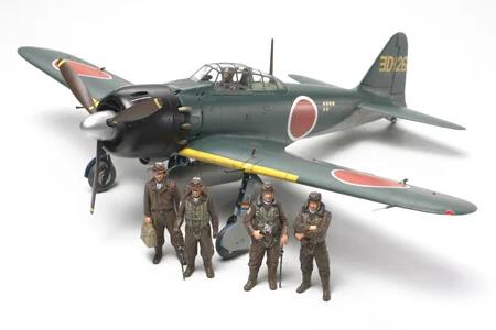 Tamiya 1/48 A6m5 5a Zero Model Kit — box art