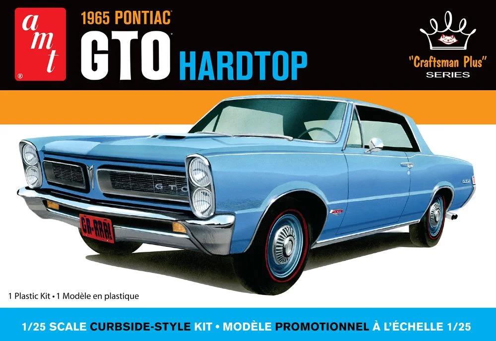 AMT 1/25 65 Pontiac Gto Hardtop Craftsman Model Kit — box art