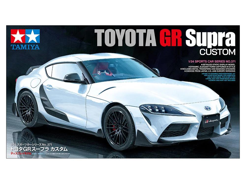 Tamiya 1/24 Toyota Gr Supra Custom Model Kit — official product photo 2
