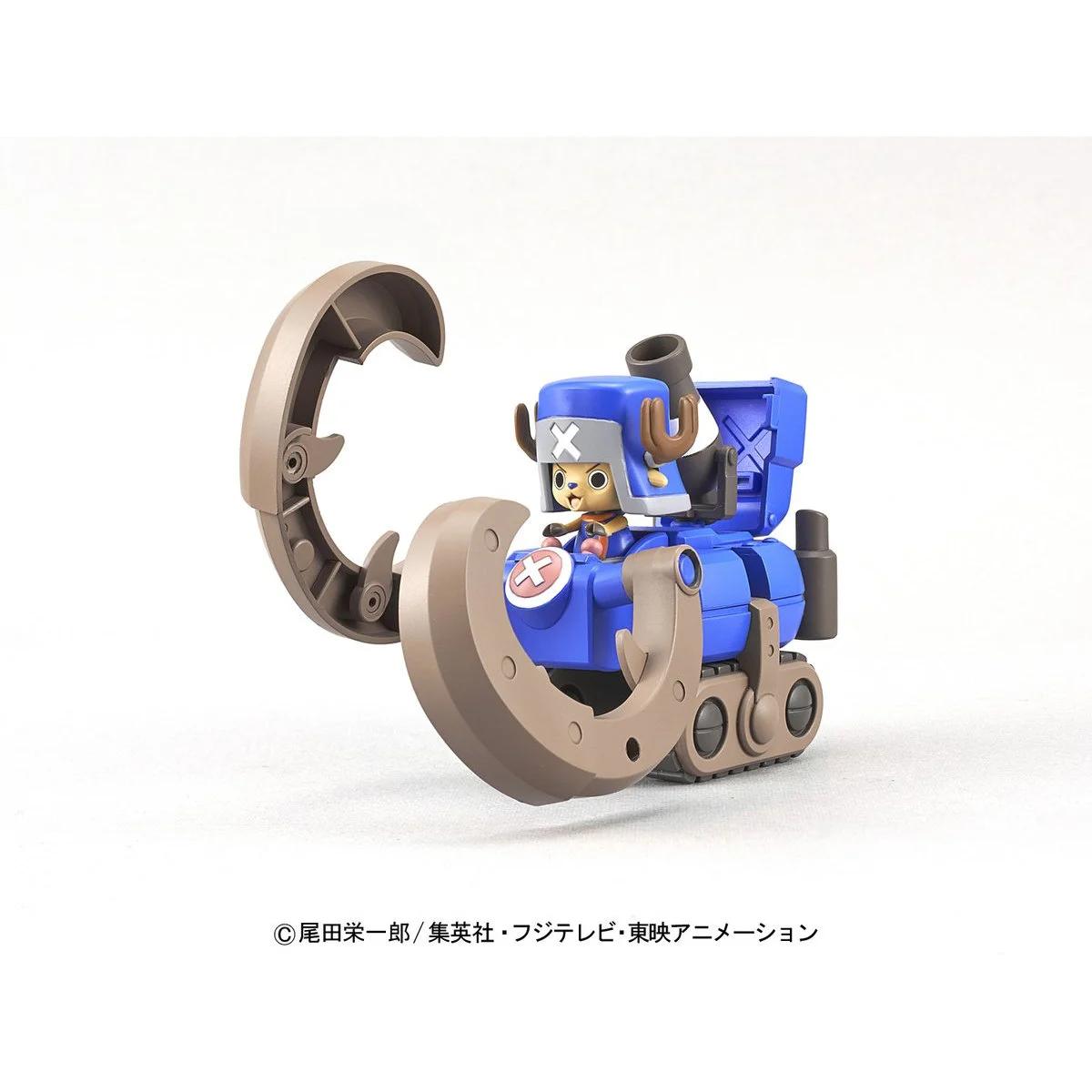 Bandai Chopper Robo Super 3 Horn Dozer Onepiece Model Kit — official product photo 1