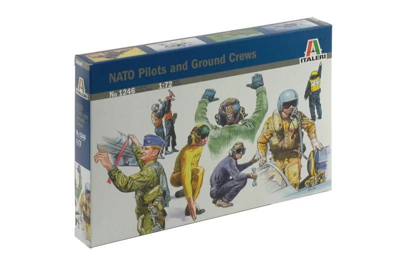 Italeri NATO Pilots Ground Crew 72 Model Kit — official product photo 2