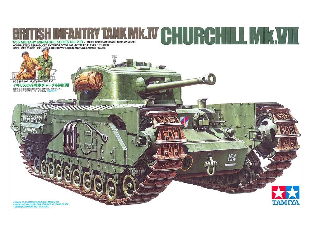 Tamiya 1/35 Churchill MK Vii Model Kit — official product photo 1