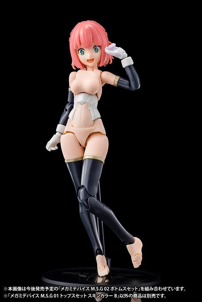Megami Device M.S.G 01 Tops SET Skin Color B — official product photo 3