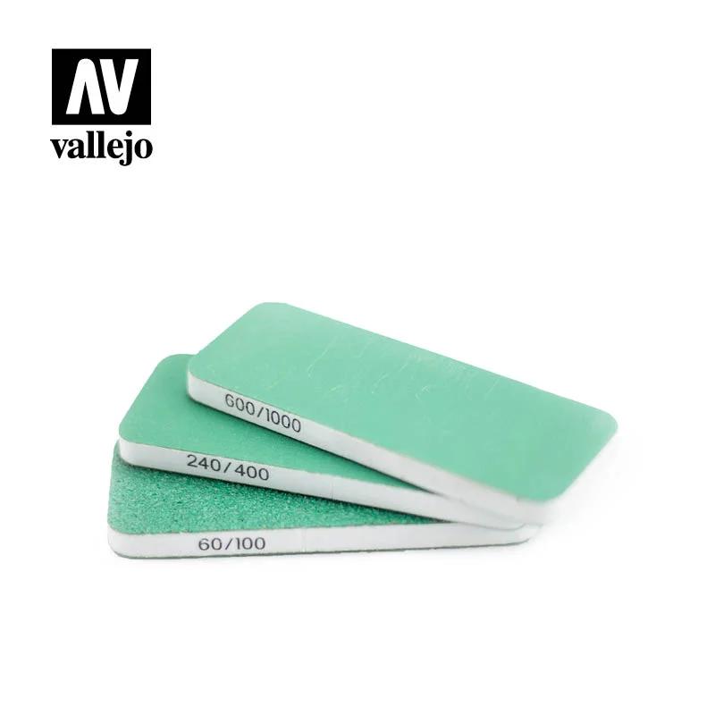 Vallejo Flexisander Dual Grit X3 80x30x6mm — product photo