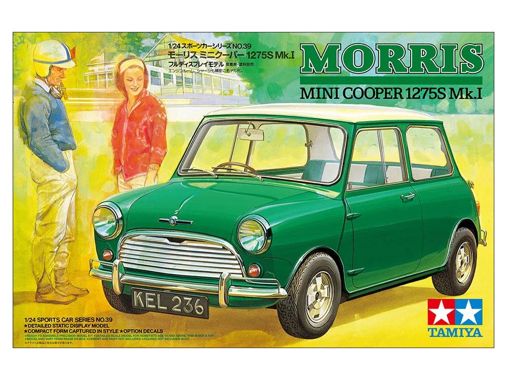 Tamiya Morris Mini Cooper 1275-s 24 Model Kit — official product photo 1