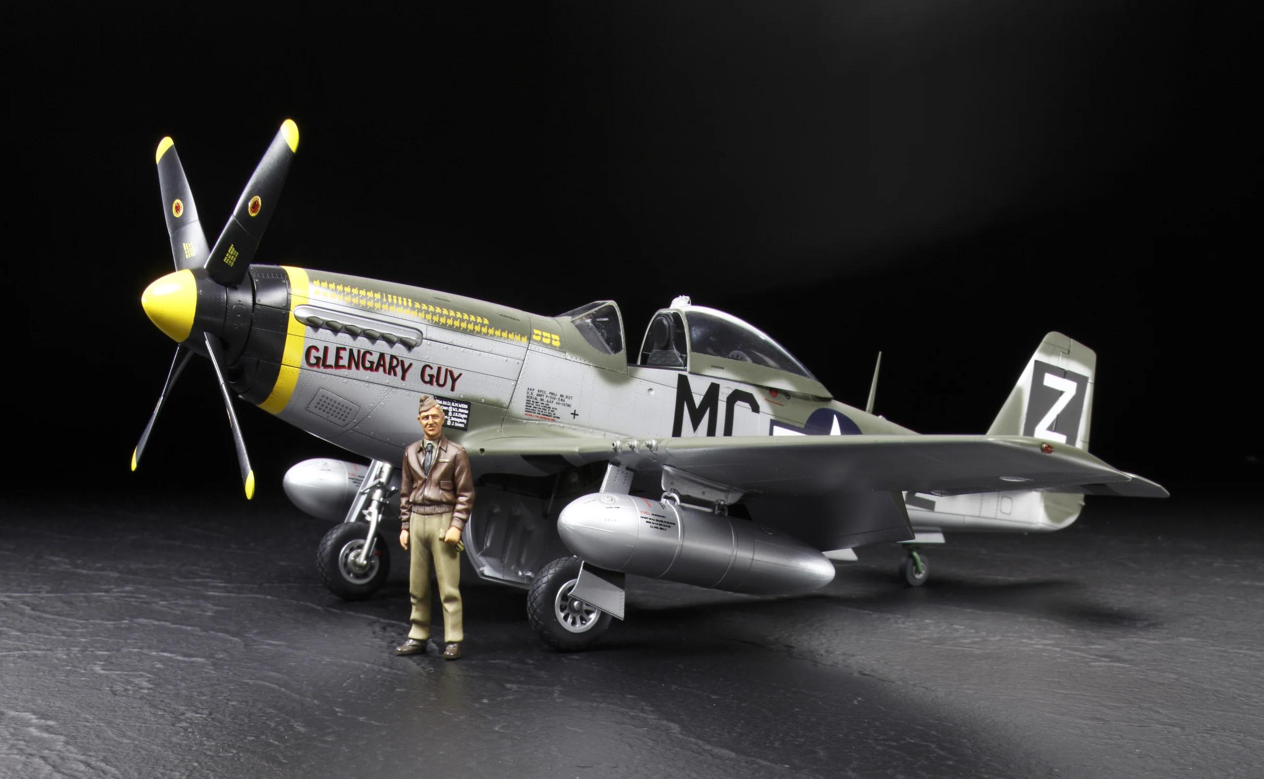 Tamiya 1/32 P-51D Mustang Model Kit — box art