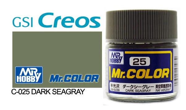 Mr. Color C25 Semi-Gloss Dark Seagray 10ml — product photo