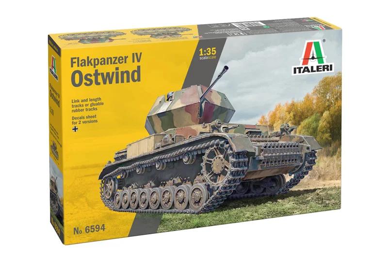 Italeri 1/35 Flakpanzer IV Ostwind Model Kit — official product photo 1