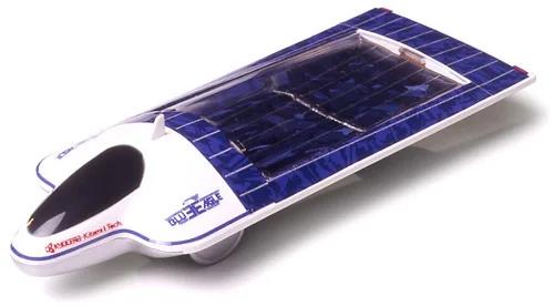 Tamiya Solar Car Kyocera Blue Eagle Model Kit — official product photo 1