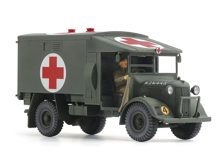 Tamiya 1/48 British 2t 4x2 Ambulance Model Kit — box art