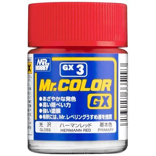 Mr. Color GX3 Hermann Red (Gloss) 18ml — product photo