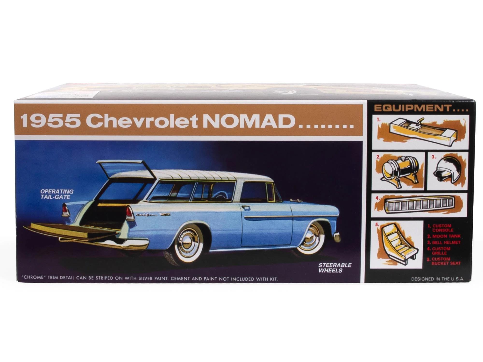 AMT 1/25 55 Chevy Nomad Model Kit — official product photo 3