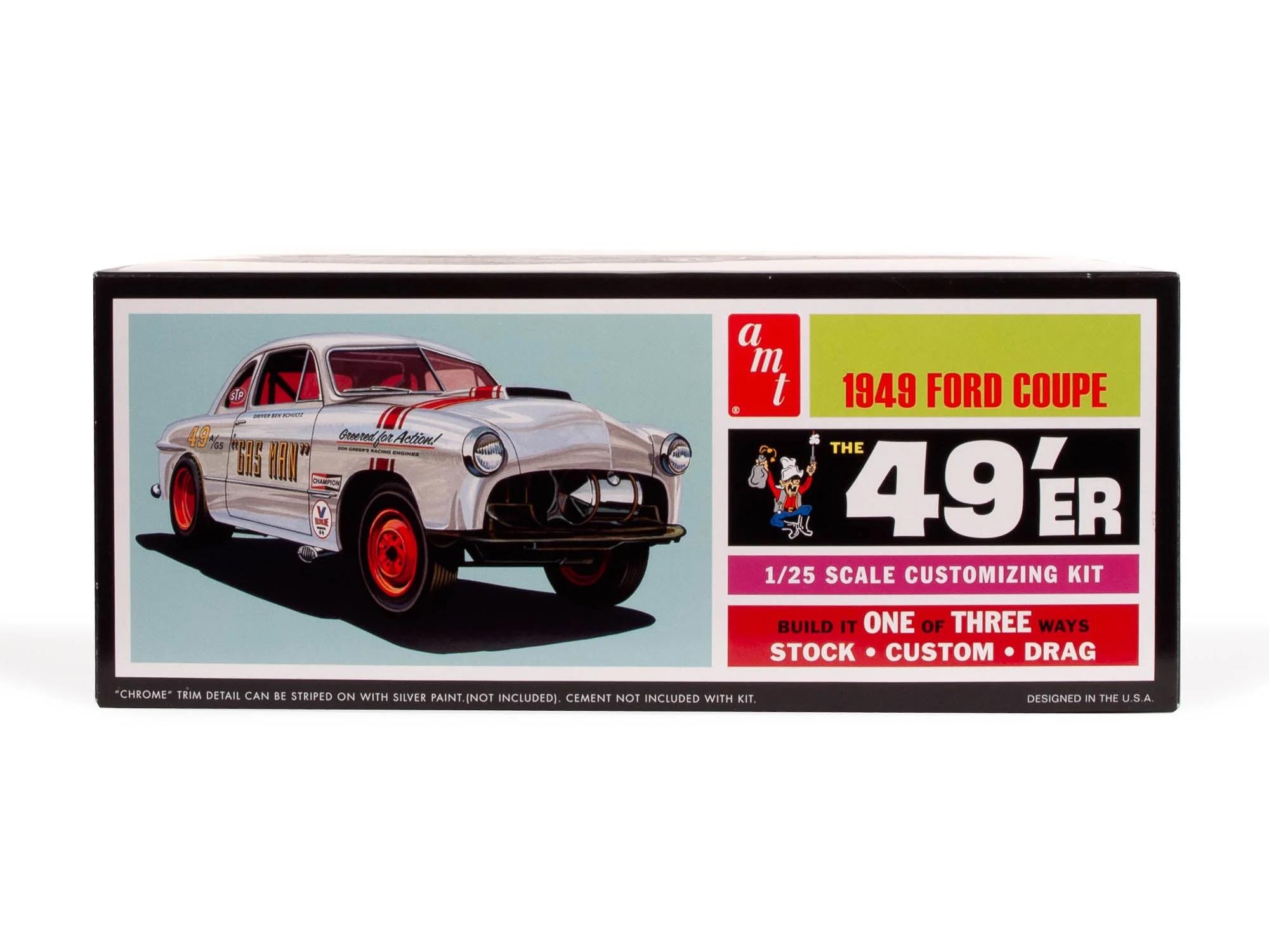 AMT 1/25 49 Ford Coupe 49er Model Kit — official product photo 3