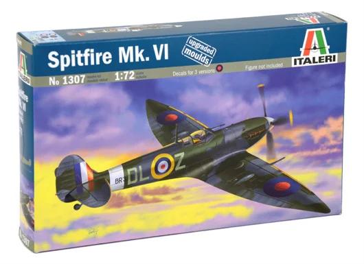 Italeri 1/72 Spitfire MK Vi Model Kit — official product photo 1