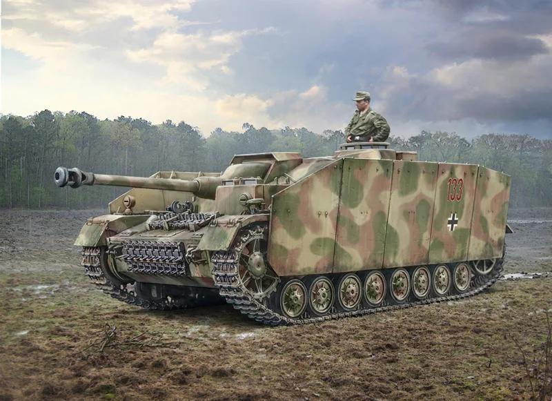 Italeri 1/35 Sturmgeschutz 4 Model Kit — official product photo 1