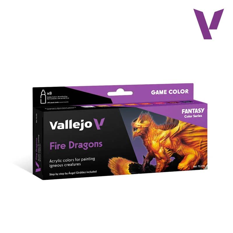 Vallejo Game Color New Fire Dragons Set — product photo